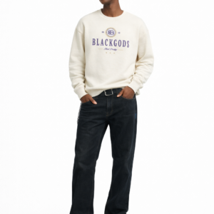 Alternative view of CREWNECK OFF WHITE